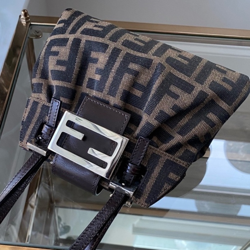 Authentic Fendi Zucca mini tote